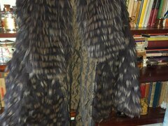 Haina din blana de vulpe polara